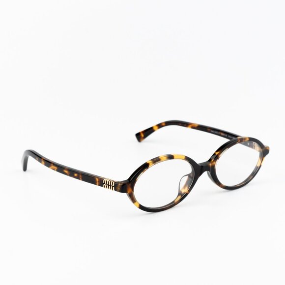 NEW Miu Miu MU04ZSF VAU08N REGARD Honey Havana Clear Unisex Sunglasses 0MU 04ZSF - Picture 6 of 11